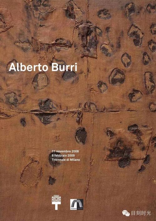 ALBERTO BURRI Retrospettiva alla Triennale, Milano. Nov 2008 – Feb 2009